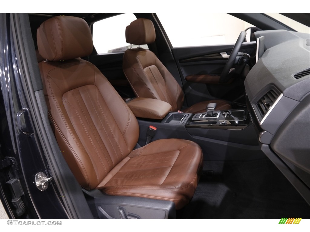 2018 Q5 2.0 TFSI Premium Plus quattro - Navarra Blue Metallic / Nougat Brown photo #16
