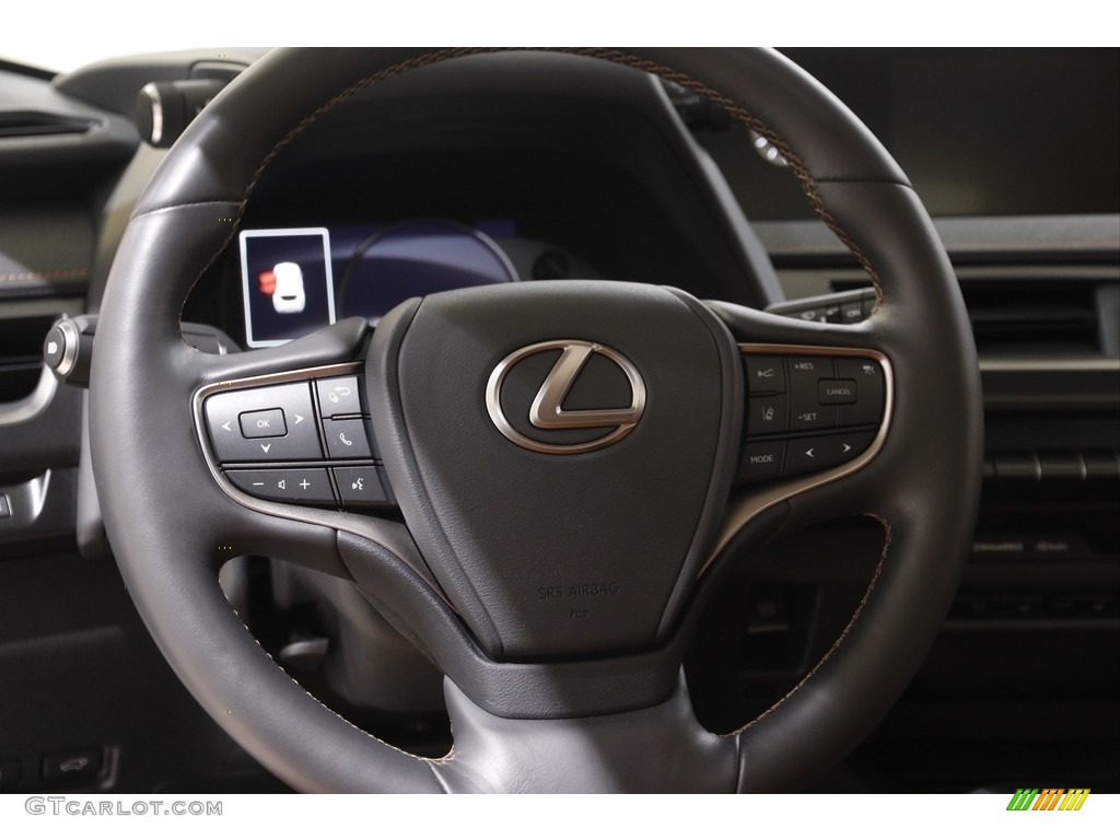 2019 UX 250h AWD - Eminent White Pearl / Glazed Caramel photo #7