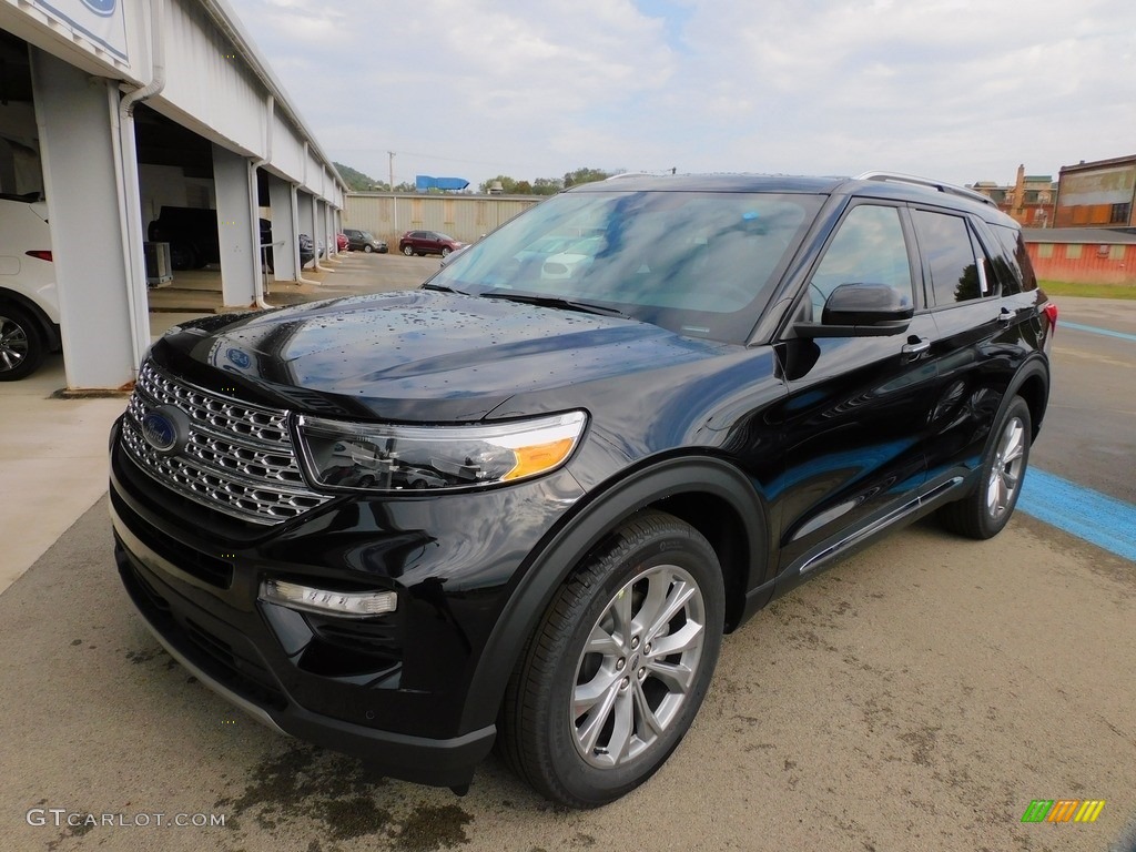 2021 Explorer Limited 4WD - Agate Black Metallic / Ebony photo #7