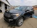 2021 Agate Black Metallic Ford Explorer Limited 4WD  photo #7