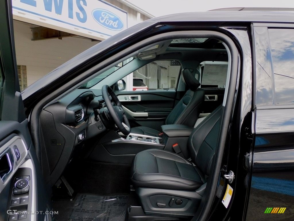 2021 Explorer Limited 4WD - Agate Black Metallic / Ebony photo #11