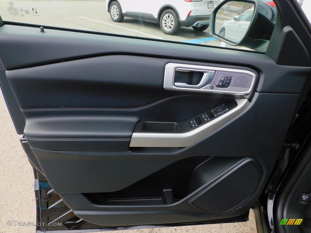 2021 Explorer Limited 4WD - Agate Black Metallic / Ebony photo #14