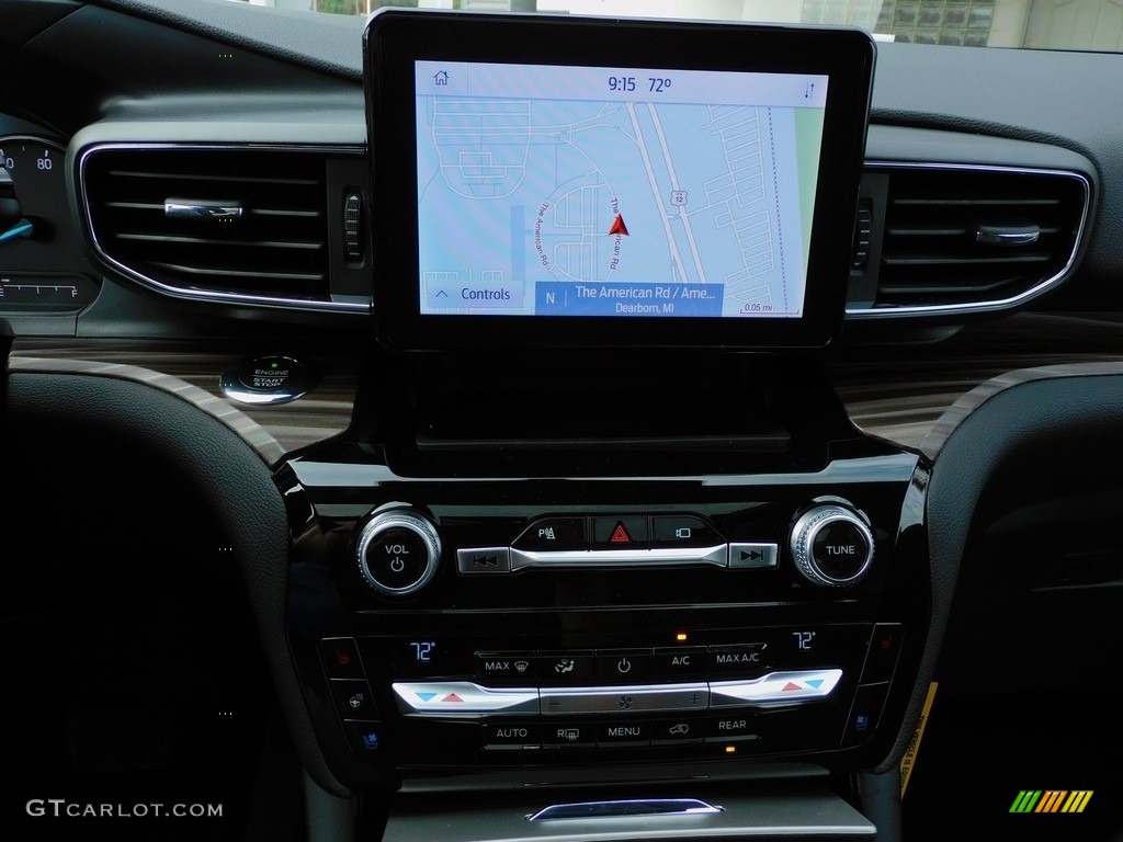2021 Explorer Limited 4WD - Agate Black Metallic / Ebony photo #16