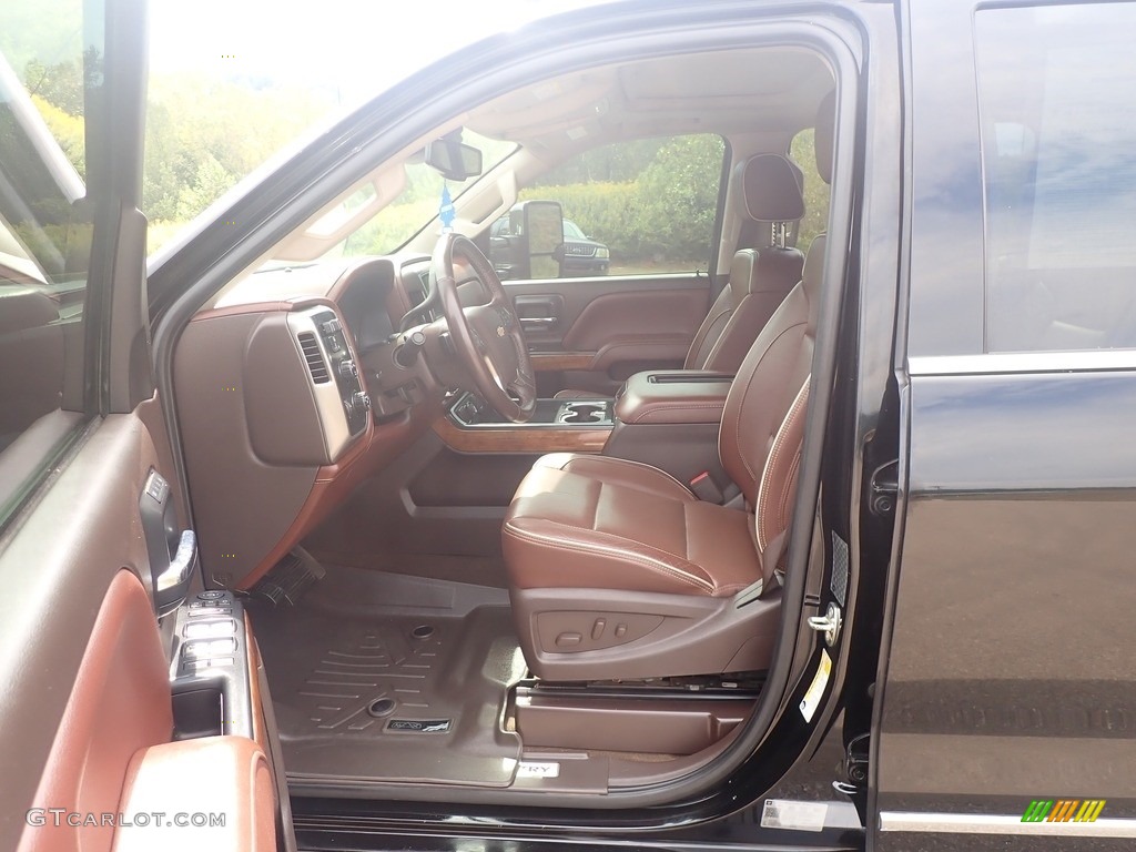 High Country Saddle Interior 2018 Chevrolet Silverado 3500HD High Country Crew Cab 4x4 Photo #142916338
