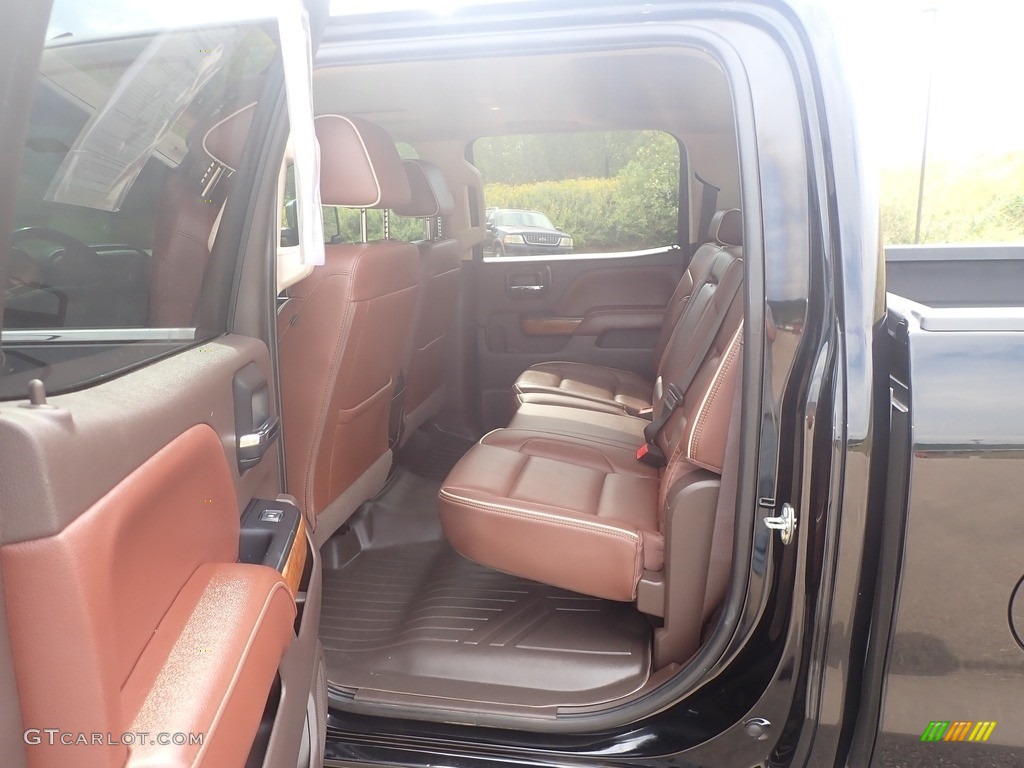 2018 Chevrolet Silverado 3500HD High Country Crew Cab 4x4 Rear Seat Photo #142916671