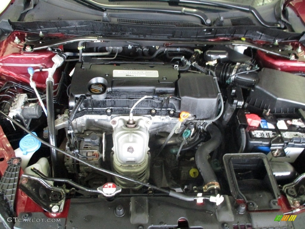 2014 Accord EX-L Sedan - Basque Red Pearl II / Ivory photo #13