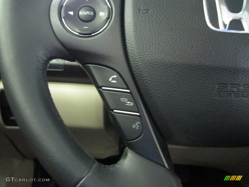 2014 Accord EX-L Sedan - Basque Red Pearl II / Ivory photo #31