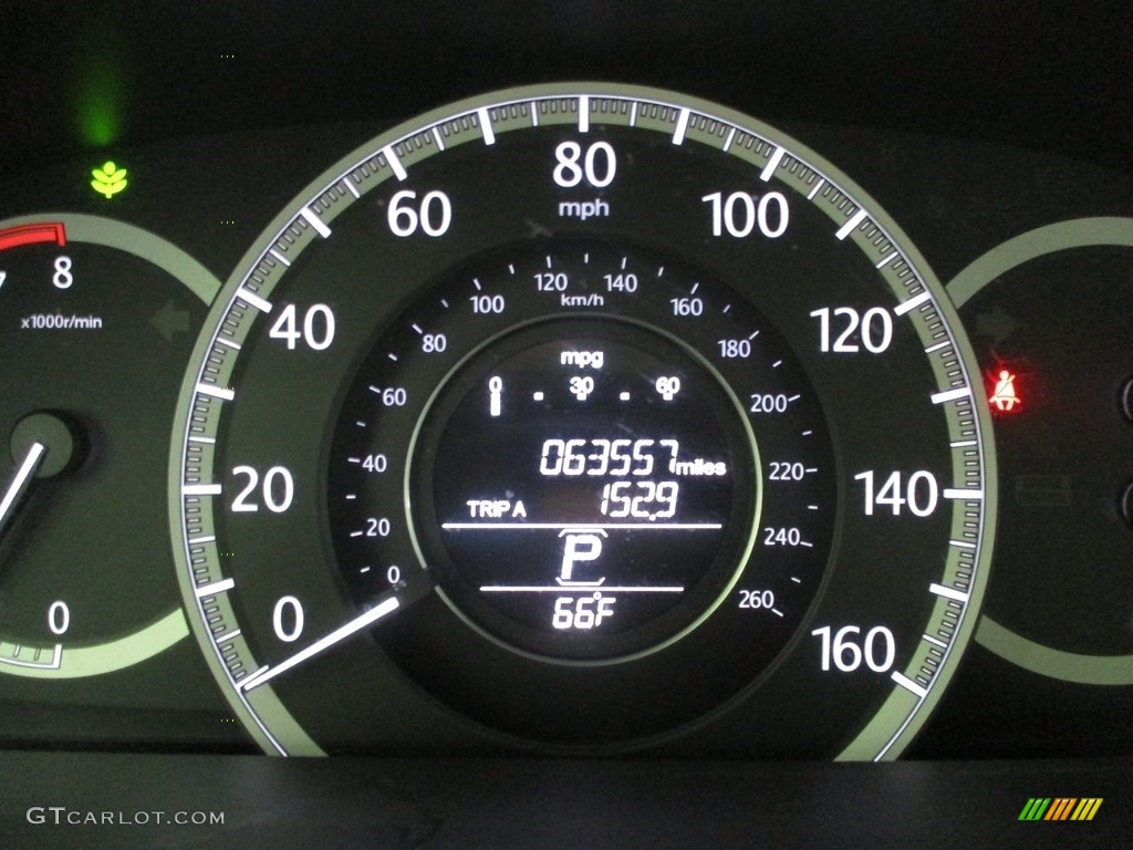 2014 Accord EX-L Sedan - Basque Red Pearl II / Ivory photo #32