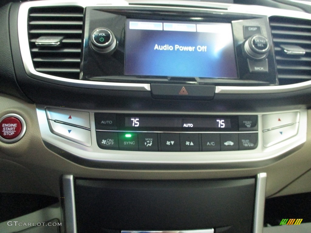 2014 Accord EX-L Sedan - Basque Red Pearl II / Ivory photo #34
