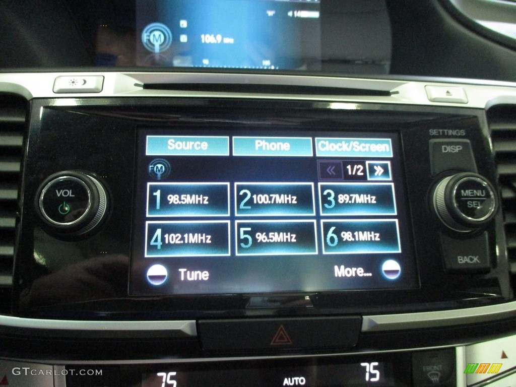 2014 Accord EX-L Sedan - Basque Red Pearl II / Ivory photo #35