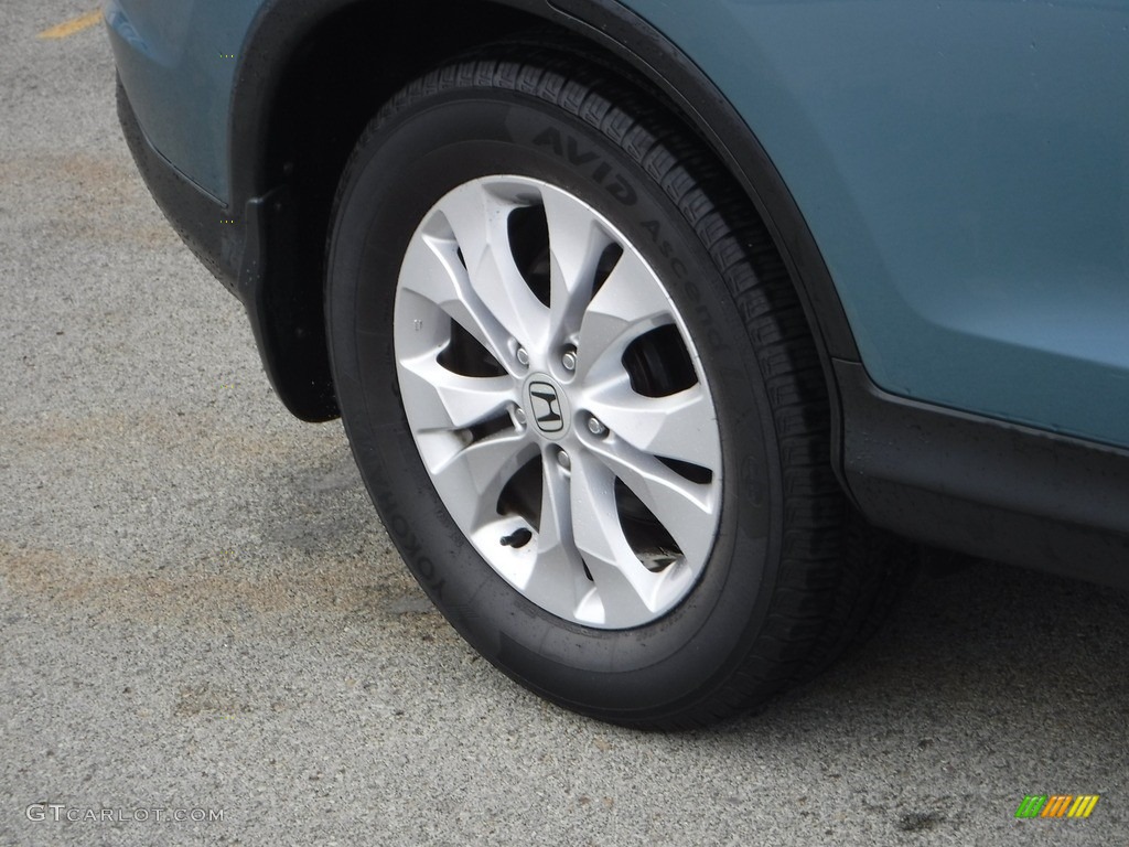 2014 CR-V EX-L AWD - Mountain Air Metallic / Beige photo #4