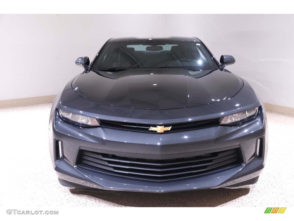 2018 Camaro LT Coupe - Nightfall Gray Metallic / Jet Black photo #2