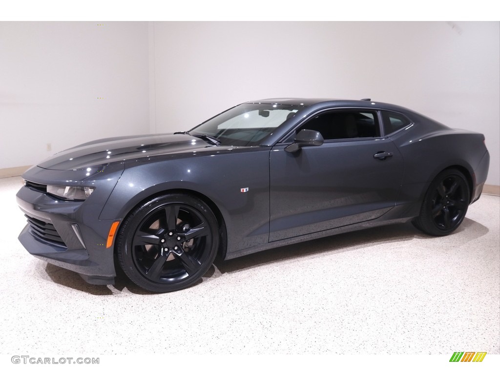 2018 Camaro LT Coupe - Nightfall Gray Metallic / Jet Black photo #3
