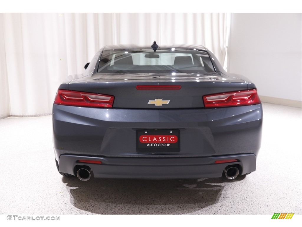 2018 Camaro LT Coupe - Nightfall Gray Metallic / Jet Black photo #16