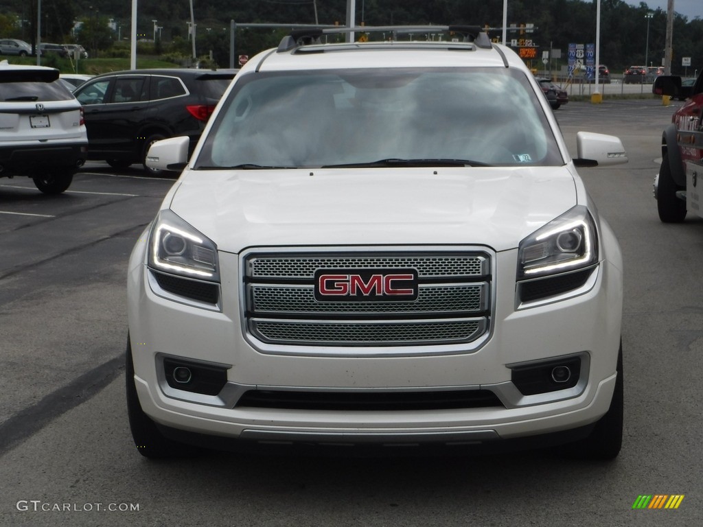 2013 Acadia Denali AWD - White Diamond Tricoat / Ebony photo #5