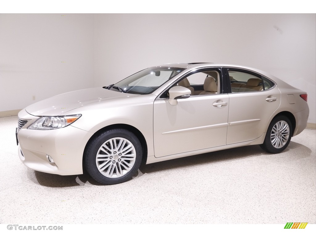 2013 ES 350 - Satin Cashmere Metallic / Parchment photo #3