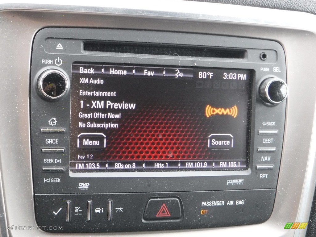 2013 Acadia Denali AWD - White Diamond Tricoat / Ebony photo #20