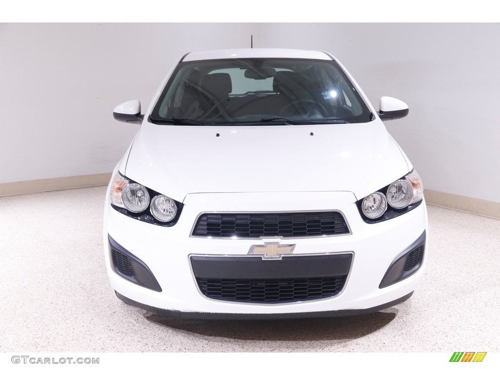 2016 Sonic LT Hatchback - Summit White / Jet Black/Dark Titanium photo #2