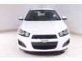 2016 Summit White Chevrolet Sonic LT Hatchback  photo #2