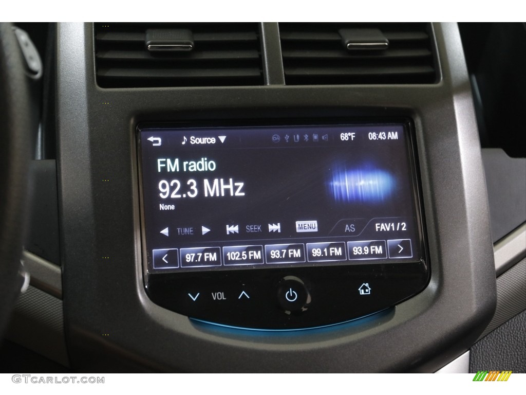 2016 Chevrolet Sonic LT Hatchback Audio System Photo #142920250