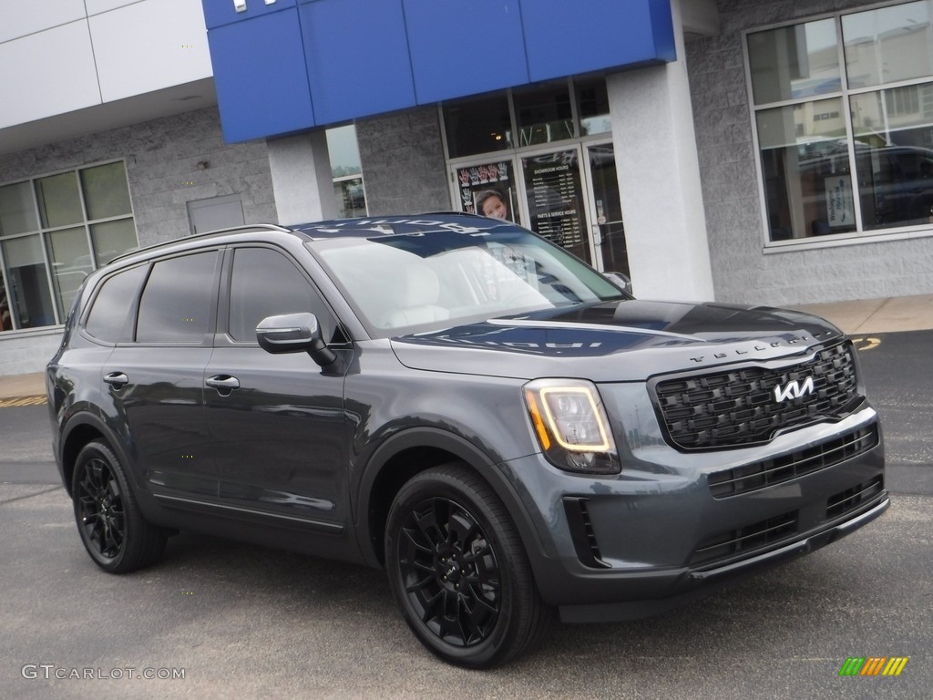 2022 Gravity Gray Kia Telluride EX AWD 142915695 Car