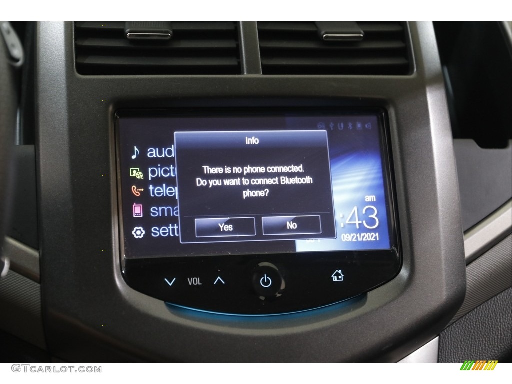 2016 Sonic LT Hatchback - Summit White / Jet Black/Dark Titanium photo #11
