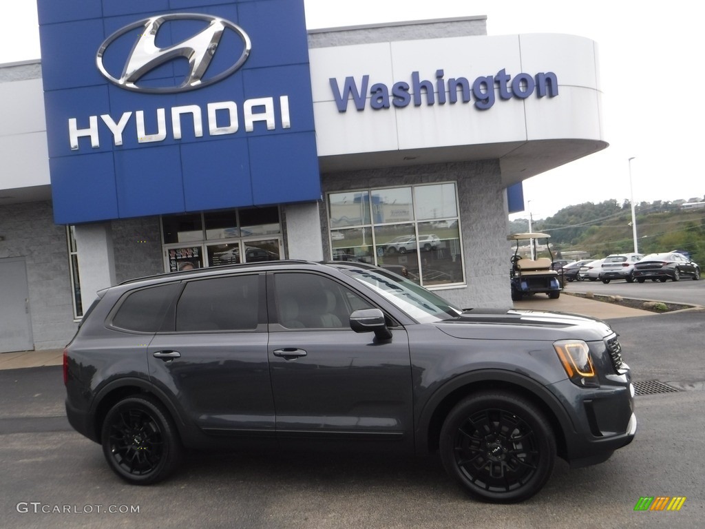 2022 Telluride EX AWD - Gravity Gray / Gray photo #2