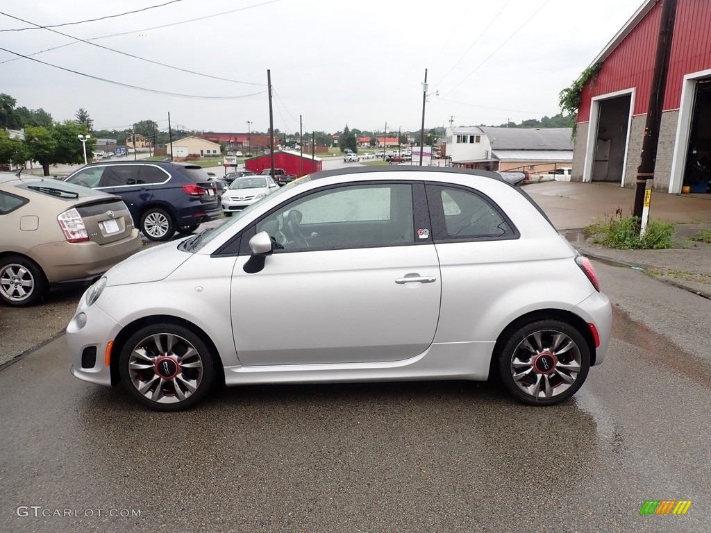 Argento (Silver) 2014 Fiat 500c Turbo Exterior Photo #142920814