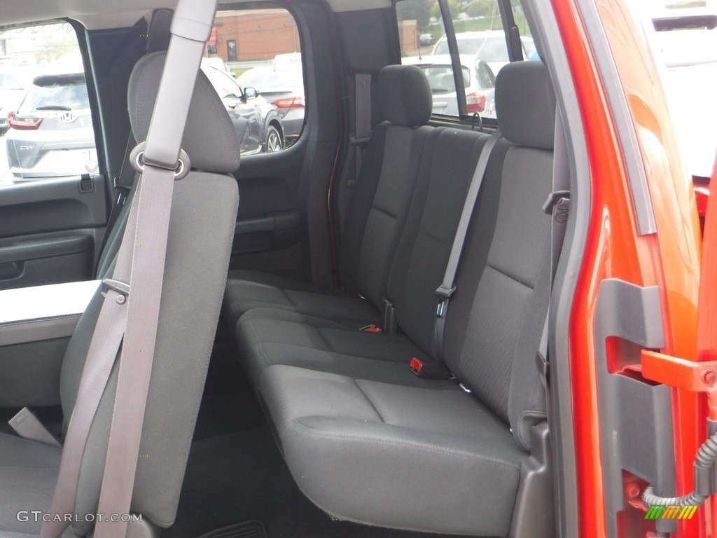 2012 Sierra 1500 SLE Extended Cab 4x4 - Fire Red / Ebony photo #29