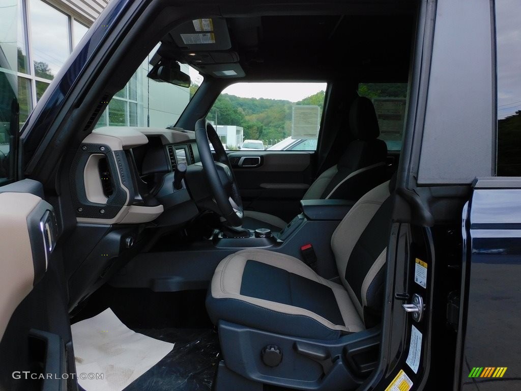 2021 Ford Bronco Big Bend 4x4 4-Door Front Seat Photo #142921510