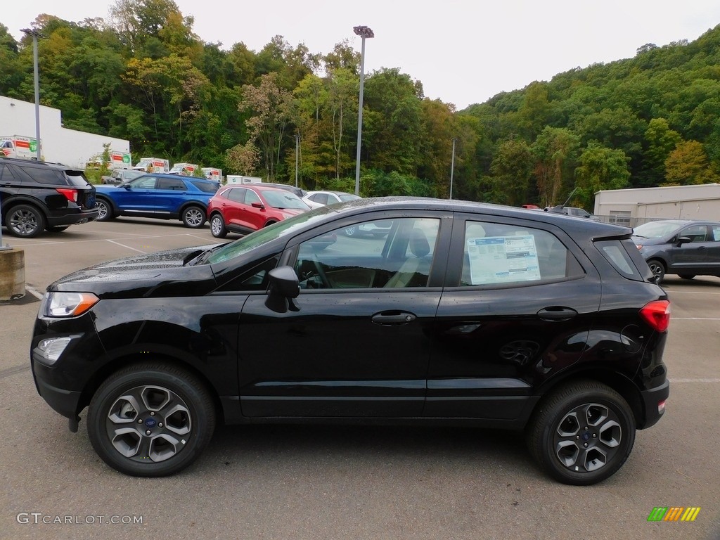 Shadow Black 2021 Ford EcoSport S 4WD Exterior Photo #142921843