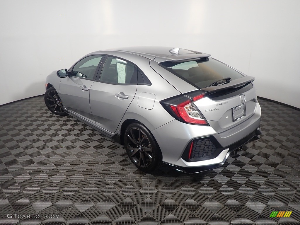 Lunar Silver Metallic 2018 Honda Civic Sport Hatchback Exterior Photo #142922062