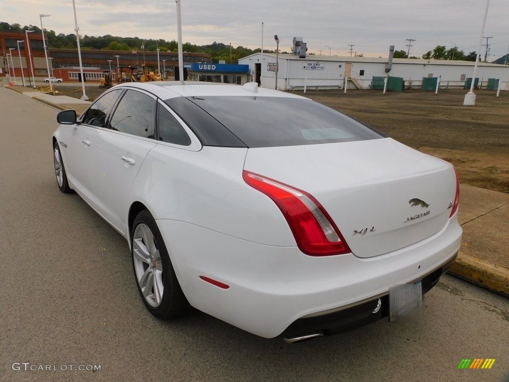 2016 XJ L 3.0 AWD - Polaris White / Jet/Jet photo #5