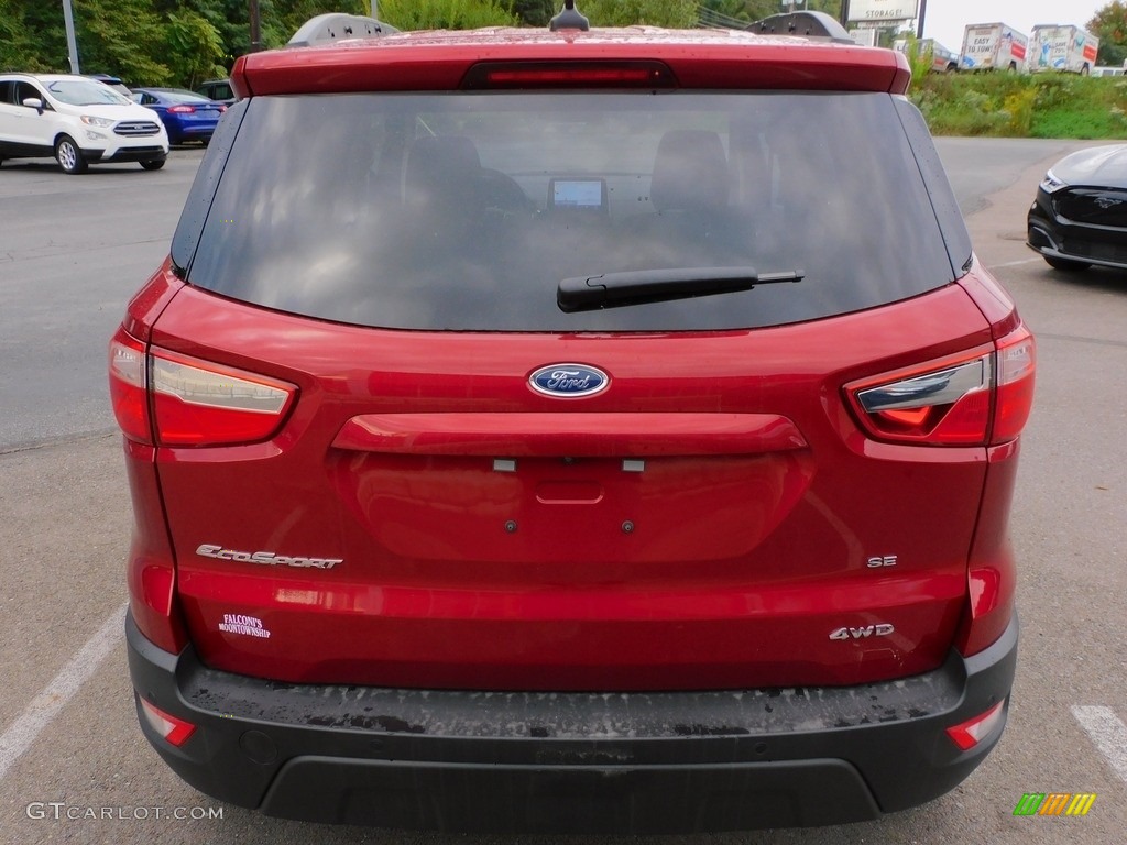 2021 EcoSport SE 4WD - Ruby Red Metallic / Ebony Black photo #3