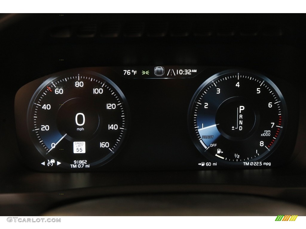 2016 Volvo XC90 T6 AWD R-Design Gauges Photos