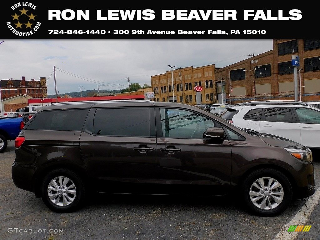 2018 Sedona LX - Titanium Bronze / Camel Beige photo #1