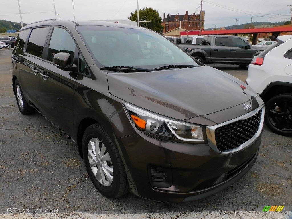 2018 Sedona LX - Titanium Bronze / Camel Beige photo #8