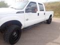 Oxford White - F250 Super Duty XL Crew Cab 4x4 Photo No. 9