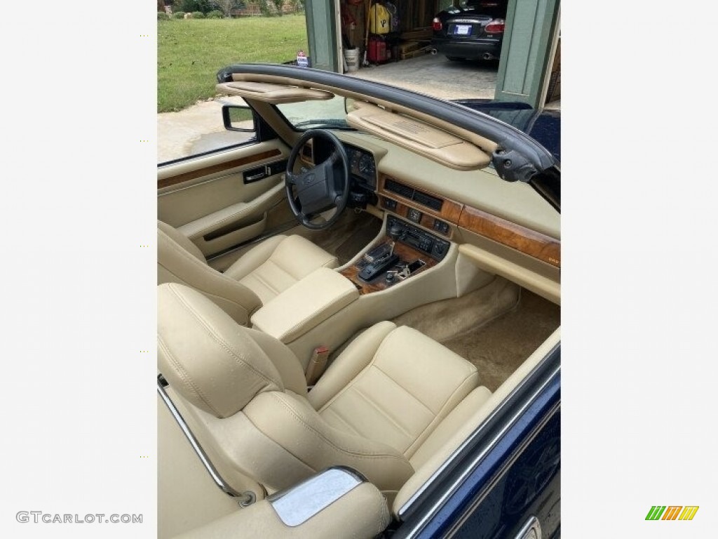 1995 Jaguar XJ XJS Convertible Ivory Dashboard Photo #142923157