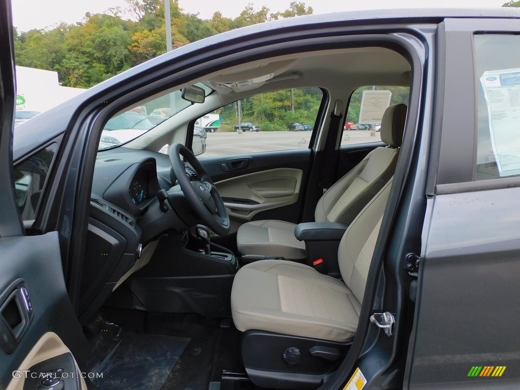 Medium Stone Interior 2021 Ford EcoSport S 4WD Photo #142923301