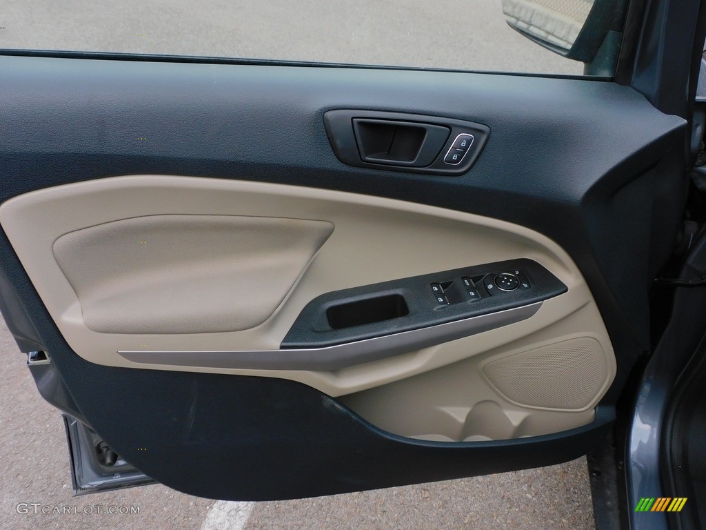 2021 Ford EcoSport S 4WD Medium Stone Door Panel Photo #142923352