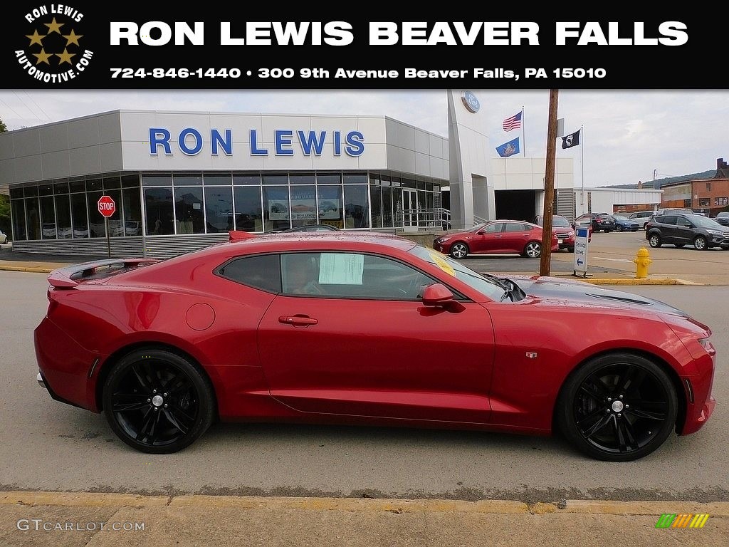 2016 Camaro SS Coupe - Garnet Red Tintcoat / Kalahari photo #1