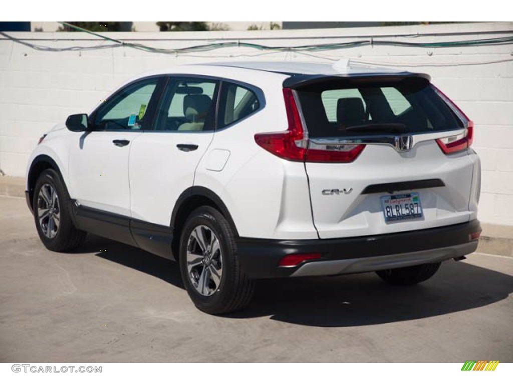 2019 CR-V LX - Platinum White Pearl / Gray photo #2