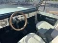 1969 Ford Bronco White Interior Dashboard Photo