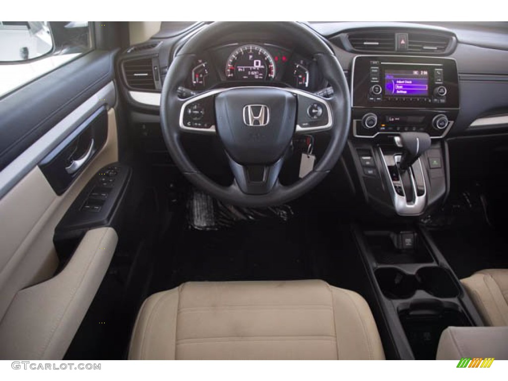 2019 CR-V LX - Platinum White Pearl / Gray photo #5