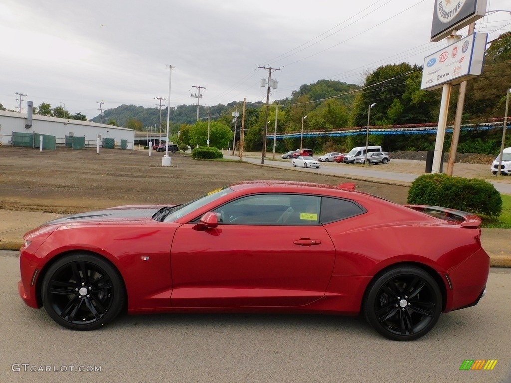 2016 Camaro SS Coupe - Garnet Red Tintcoat / Kalahari photo #6