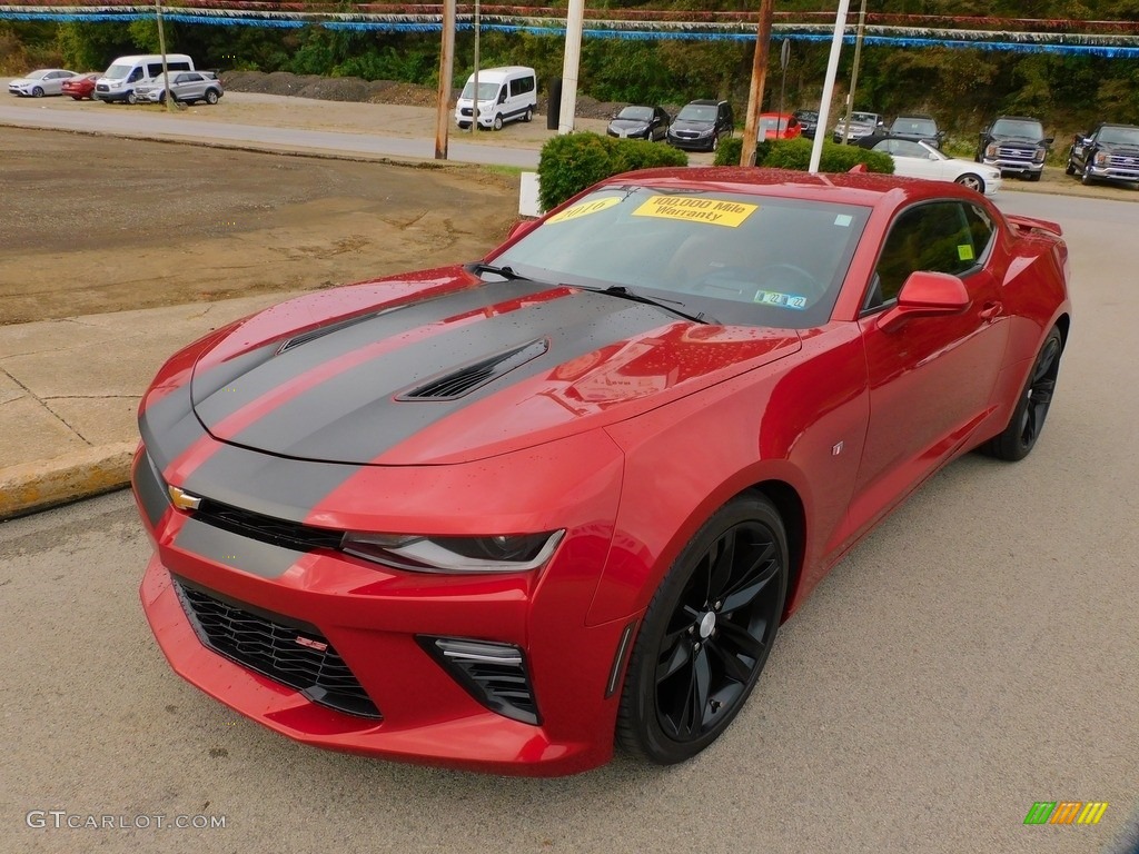 2016 Camaro SS Coupe - Garnet Red Tintcoat / Kalahari photo #7
