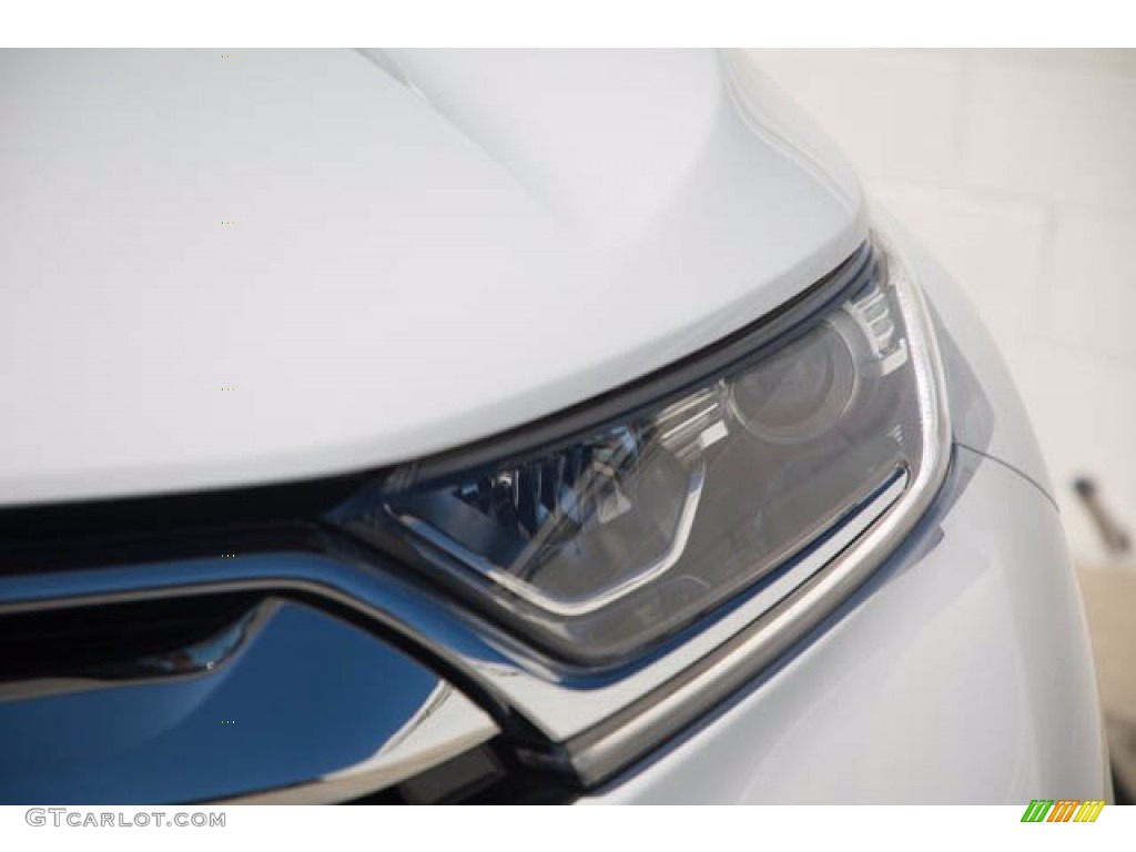 2019 CR-V LX - Platinum White Pearl / Gray photo #9