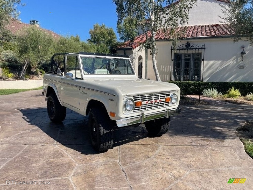 Wimbledon White 1969 Ford Bronco Sport Wagon Exterior Photo #142923721