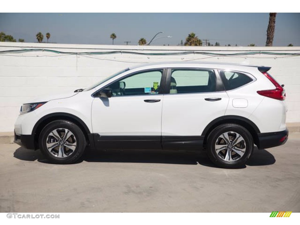 2019 CR-V LX - Platinum White Pearl / Gray photo #10